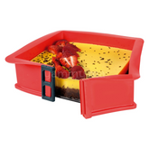 Moule Amovible Carrè avec Base en Verre 25x25 cm - Ibili